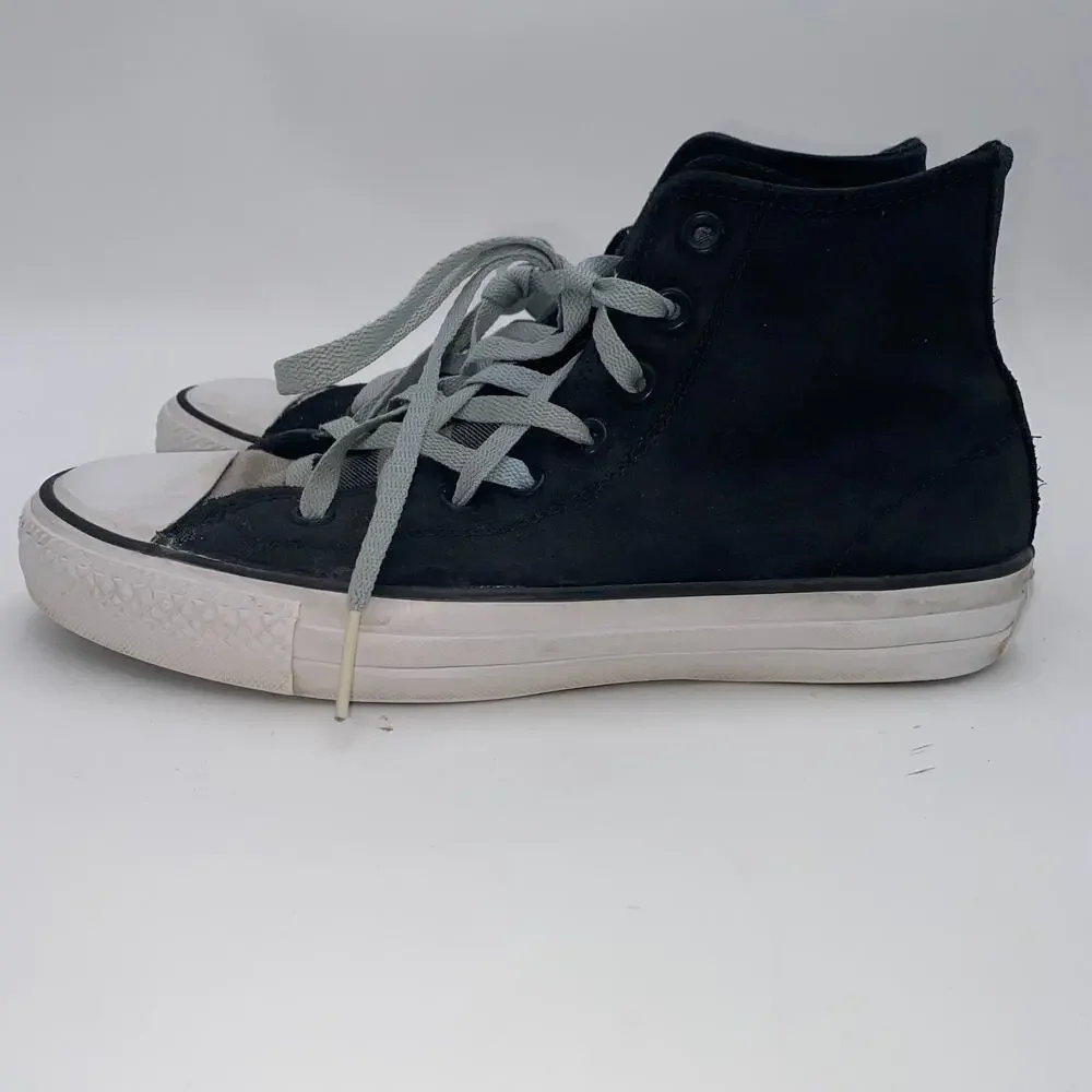Converse Shoes Mens Size 6.5 Black Skateboarding Tagged High Top 153490C